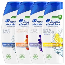 Head & Shoulders 4x330 ml Günlük Kullanım Şampuan Seti