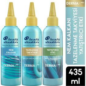 Head & Shoulders Dermaxpro Nem Kalkanı Kepek Karşıtı 3x145 ml Saç Derisi Balsamı