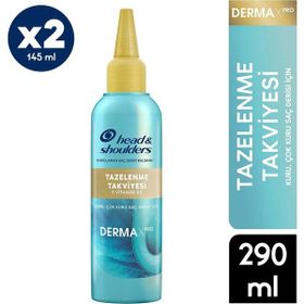 Head & Shoulders Dermaxpro Tazelenme Takviyesi 2x145 ml Saç Derisi Balsamı