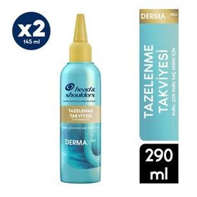 Head & Shoulders Dermaxpro Tazelenme Takviyesi 2x145 ml Saç Derisi Balsamı