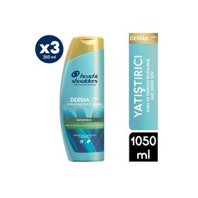 Head & Shoulders Dermaxpro Yatıştırıcı 3x350 ml Şampuan