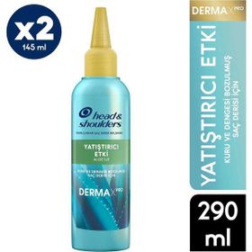 Head & Shoulders Dermaxpro Yatıştırıcı Aloe İçeren Kepek Karşıtı 2x145 ml Saç Derisi Balsamı