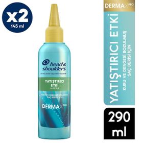 Head & Shoulders Dermaxpro Yatıştırıcı Aloe İçeren Kepek Karşıtı 2x145 ml Saç Derisi Balsamı