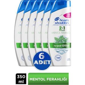 Head & Shoulders Mentol Ferahlığı 6x350 ml Şampuan