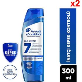 Head & Shoulders Pro-Expert 7 Çay Ağacı 2x300 ml İnatçı Kepek Kontrolü Şampuan