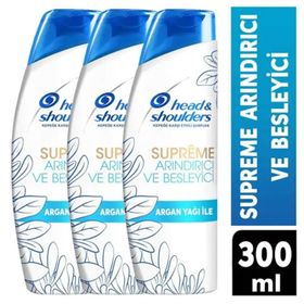Head & Shoulders Supreme Arındırıcı 3x300 ml Şampuan