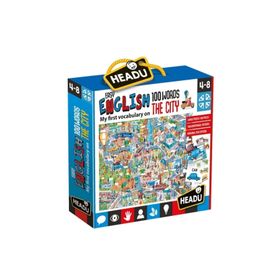 Headu 100 İngilizce Kelimeli Şehir Puzzle