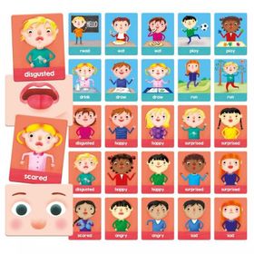 Headu EN24650 Flashcards Emotions and Actions Montessori