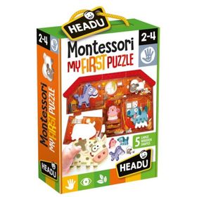 Headu Montessorı Fırst The Farm 2-4 Yaş Puzzle