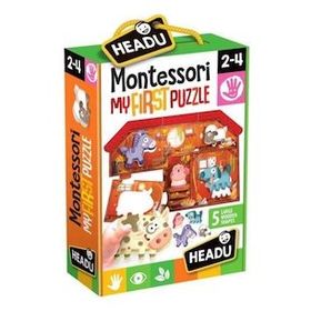 Headu Montessorı Fırst The Farm 2-4 Yaş Puzzle