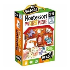 Headu Montessorı Fırst The Farm 2-4 Yaş Puzzle