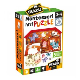 Headu Montessorı Fırst The Farm 2-4 Yaş Puzzle