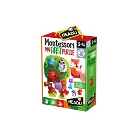 Headu Montessorı Fırst The Forest 2-4 Yaş Puzzle