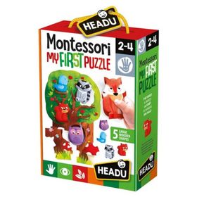 Headu Montessorı Fırst The Forest 2-4 Yaş Puzzle