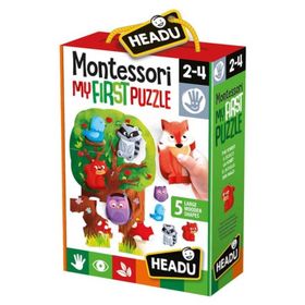 Headu Montessorı Fırst The Forest 2-4 Yaş Puzzle