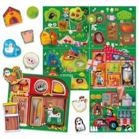 Headu MU23608 Çiftlik Montessori Oyunu