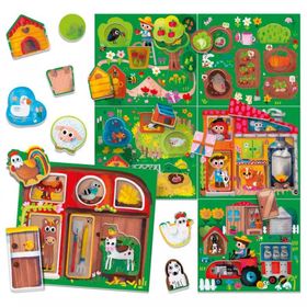 Headu MU23608 Çiftlik Montessori Oyunu