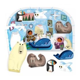 Headu MU24711 Montessori İlk Kutup Bulmaca Yapboz