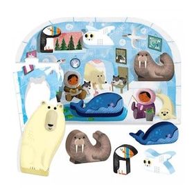 Headu MU24711 Montessori İlk Kutup Bulmaca Yapboz