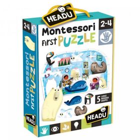 Headu MU24711 Montessori İlk Kutup Bulmaca Yapboz