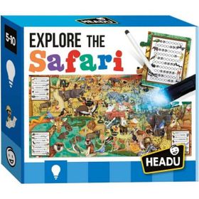 Headu Safariyi Keşfet Sihirli Fenerli Etkinlik Yapbozu