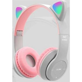 Heartz P47 Gri 5.0 LED Işıklı Bluetooth Kulaklık