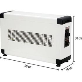 Heatbox HBB2000K Board 2000W Monofaze Fanlı Isıtıcı