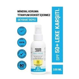 Heaven On Earth Vegan SPF50+ 100 ml Güneş Kremi