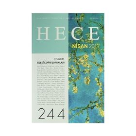 Hece Aylık Edebiyat Dergisi-Sayı: 244 - Nisan 2017