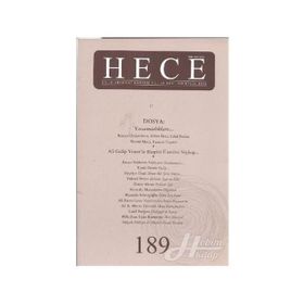 Hece Dergisi Sayı: 189 - Kolektif