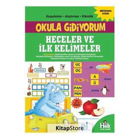 Heceler ve İlk Kelimeler-Okula Gidiyorum-Kolektif