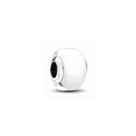 Hector&Co. Jewellery Beyaz Murano Cam Charm