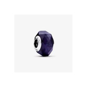 Hector&Co. Jewellery Kesme Yüzeyli Lacivert Murano Cam Charm