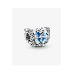 Hector&Co. Jewellery Mavi Kelebek Işıltılı Charm
