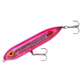 Heddon Lures Super Spook Jr. Su Üstü Pink Silver İnsert Suni Yem