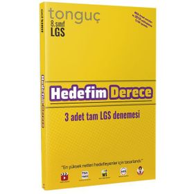Hedefim Derece Denemeleri - Tonguç Akademi