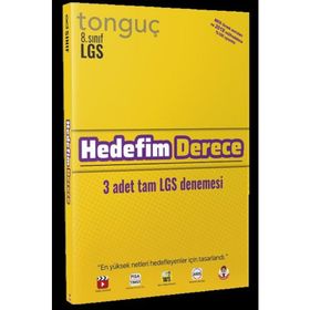 Hedefim Derece Denemeleri - Tonguç Akademi