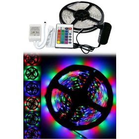 Hediye Deposu 5 m Led Animasyonlu Tak Çalıştır Kumandalı Trafolu Rgb Şerit Işık Aydınlatma