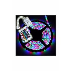 Hediye Deposu 5 m Led Animasyonlu Tak Çalıştır Kumandalı Trafolu Rgb Şerit Işık Aydınlatma