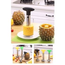 Hediye Deposu Paslanmaz Çelik Kolay Ananas ve Meyve Soyucu