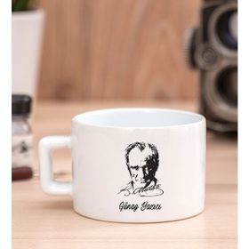 Hediye Dükkanı Atatürk Siluetli Fincan