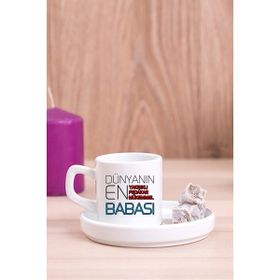 Hediye Dükkanı Dünyanın En Iyi Babası Concept Türk Kahvesi Fincanı
