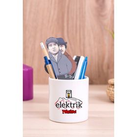 Hediye Dükkanı Elektrik Teknikeri Seramik Kalemlik