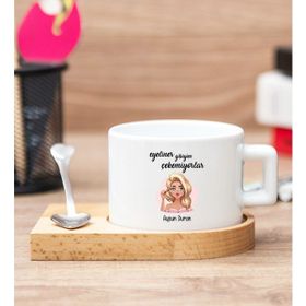 Hediye Dükkanı Eyeliner Gibiyim Çekemiyorlar Fincan