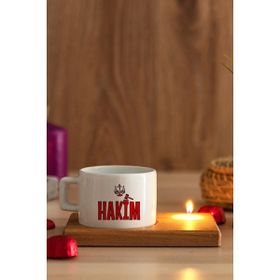 Hediye Dükkanı Hakim Ahşap Altlıklı Mumlu Fincan