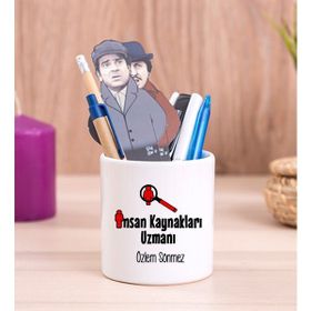 Hediye Dükkanı Insan Kaynakları Uzmanı Seramik Kalemlik