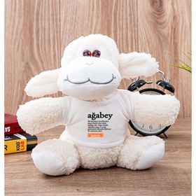 Hediye Dükkanı Kişiye Özel Ağabey Kelime Anlamı Peluş Koyun