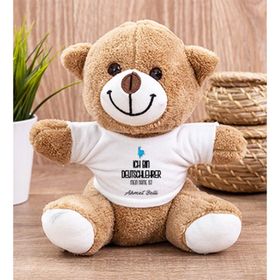 Hediye Dükkanı Kişiye Özel Almanca Öğretmeni Peluş Ayı