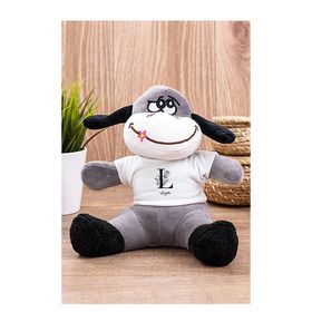 Hediye Dükkanı Kişiye Özel Baş Harfli Çiçek Tasarım Peluş Eşek