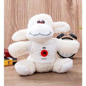 Hediye Dükkanı Kişiye Özel Boğa Burcuna Hediye Peluş Koyun